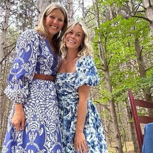 A&F | floral midi dress